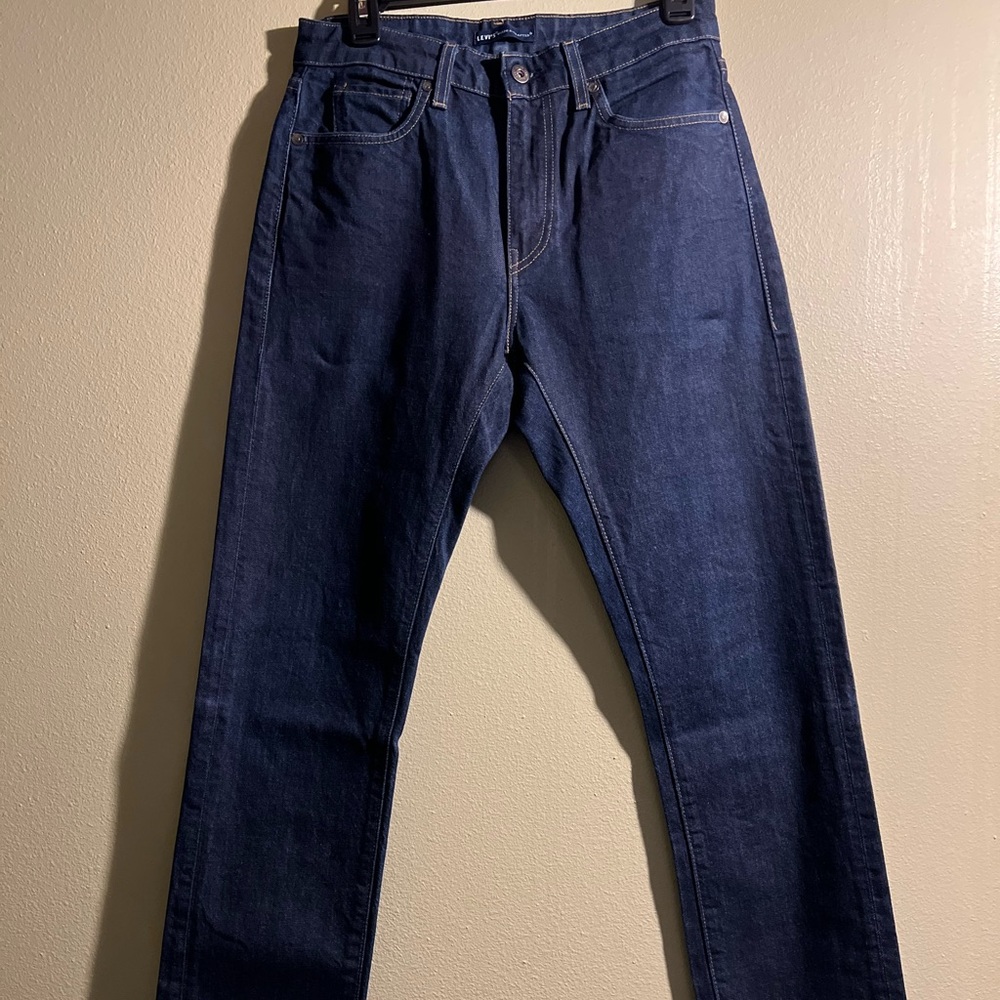 Levi’s made and crafted denim jeans always air dried, and flawlessly perfect!!